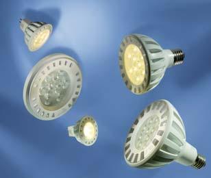 VS LED Lamps LED LAMPS MR1, AR111, PAR0, PAR8, GU LED THE GREEN FUTURE LIGHTING LEDs contain no mercury and are low on energy consumption, as a result of which they lead the field when it comes to