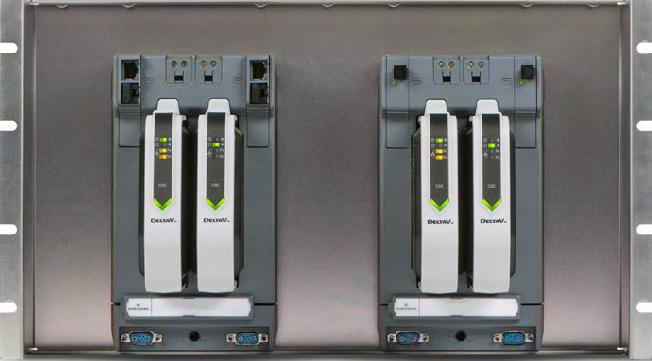 Cable Extenders that provide flexibility in carrier mounting. Baseplate terminators (provides bus terminations for redundant I/O bus).