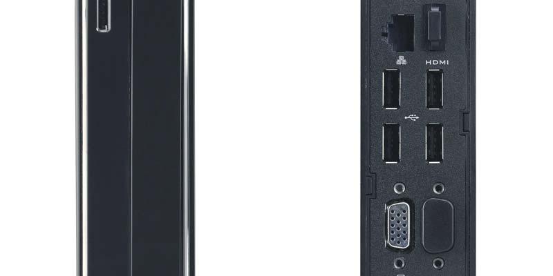 Shuttle Barebone XS 3520MB V3 Connectors Front Panel Back Panel 1 Power button A Microphone input 2 Power LED B Head phone output (Line out) 3 Hard disk