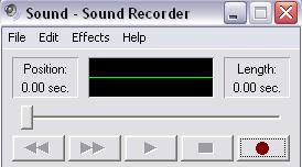 Setting up for Sound The easiest way to create a voiceover soundtrack is to use Sound Recorder and a headset microphone. The advantages of Sound Recorder are that it is free and very easy to use.