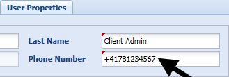 The created user automatically receives the specific roles allocated to the respective department. 4.