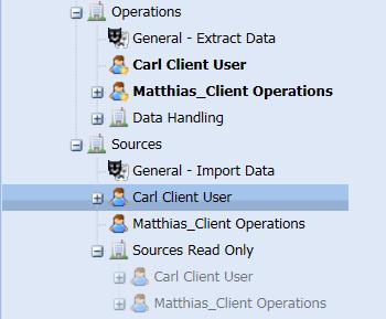 To allocate a user to a department, click on the user and drag & drop it to the correct department.