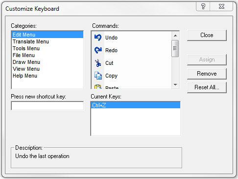 StickFont Editor Manual On the Customize dialog, click the