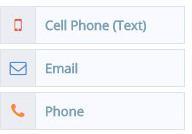 Reminders Settings Reminders Timeframe and Contact Method Priority When reminders are sent is controlled by your Notification Start and End Times and additional settings.