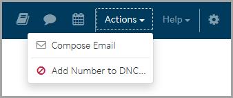 Processing Calls Adding Numbers to the DNC List Adding Numbers to the DNC List Do Not Call (DNC) numbers are numbers whose owners have indicated that they do not want to receive unsolicited phone