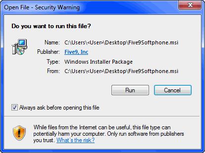 Preparing your Station Downloading the Software 3 If you see a security warning, allow the
