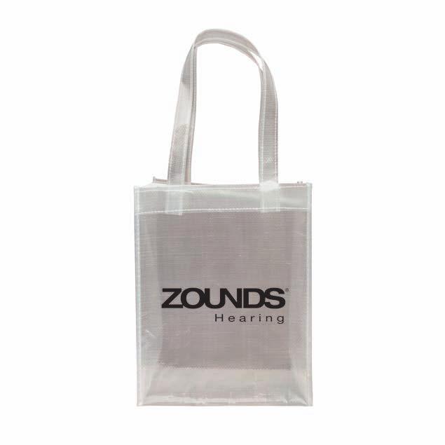 Lumina Gift Bag - CEF 3300 Unit Cost $2.69 $2.49 $2.29 $2.09 $1.89 $1.69 Transparent gift bag creates a powerful pop effect for your atwork and branding!