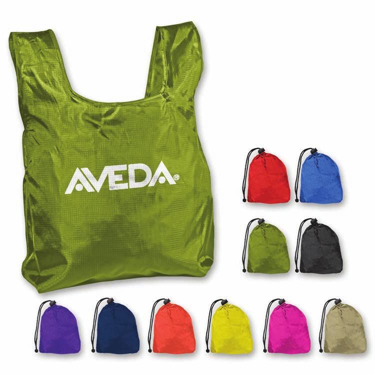 Drawstring Fold Up Bag - CEF 5000 Unit Cost $3.59 $3.39 $3.19 $2.99 $2.79 $2.59 Bringing your own bag is so simple with this tote that folds up into a built-in pouch!