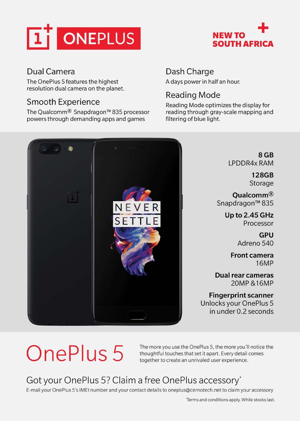 PG24 PG25 Exclusive to Connect Automatic entry to WIN a OnePlus 5 when