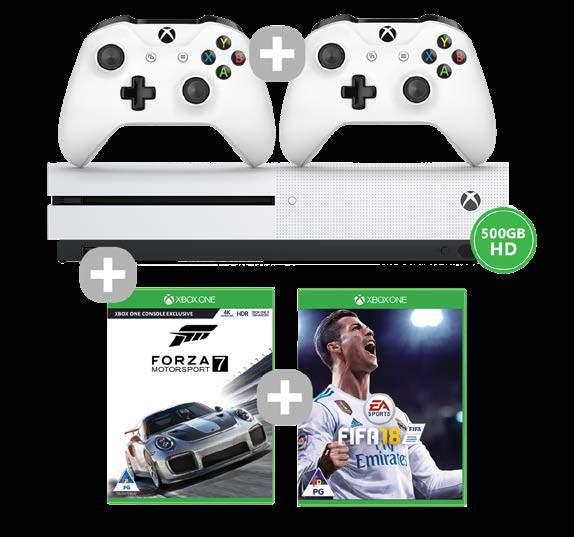 Bundle consists of; 500 Console Forza