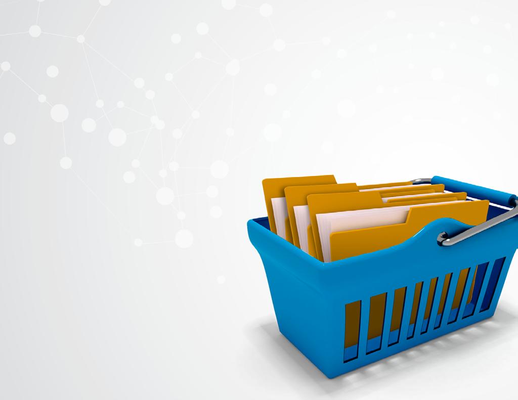 Your data basket In the digital marketplace, an online shopping cart is purely transactional.