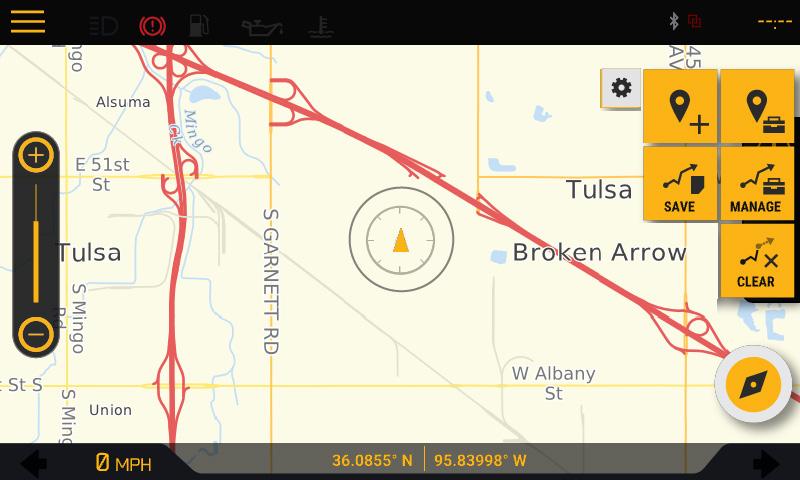 Maps Touch Maps and the following screen will appear: Component