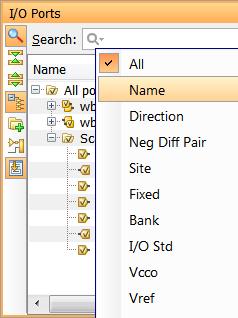 X-Ref Target - Figure 3-5 Figure 3-5: Group by Type or Flat List Toolbar Button Using the Show Search Capability to Filter the List RECOMMENDED: For best results, flatten the list before searching
