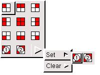 User Interface 3.1.4 Resizing Quadrants The sashes and sash anchor also allow you to resize the quadrants according to 11 preset configurations.