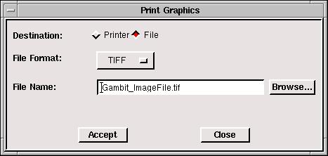 bitmap) PS (PostScript) EPS (Encapsulated PostScript) BMP (Windows bitmap) SGI RGB (Silicon Graphics) TARGA (Targa bitmap) PICT (Macintosh PICT) File Name: It is the name