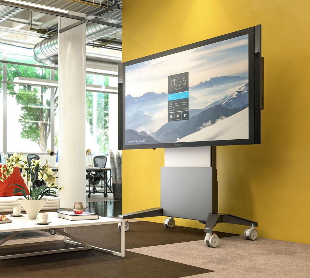 MOTORIZED STANDS & MOUNTS FPS1XL/EL/GG Innovative furniture and mounting solutions seamlessly integrate with touch screens to add functionality, flexibility, and style to