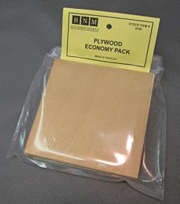 Lite poplar plywood is a less expensive option for buyers not needing the strength which birch plywood provides. CRAFT (LITE) PLYWOOD 6151 3.0 mm (1/8) X 12 X 48 LITE PLY 6153 3.