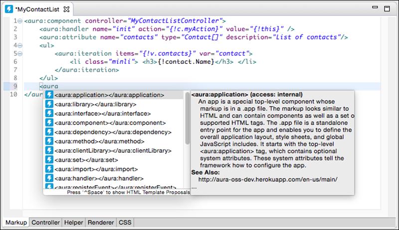 Develop with the Force.com IDE Set Up the Force.com IDE with Lightning Components Support Set Up the Force.
