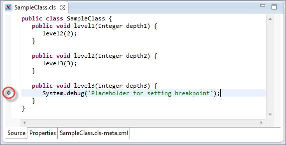 Get Started with the Apex Debugger Test Your Debugger Setup 8. Name the configuration. 9. Click Browse and select your project. 10. Click Apply, and then click Debug. 11.