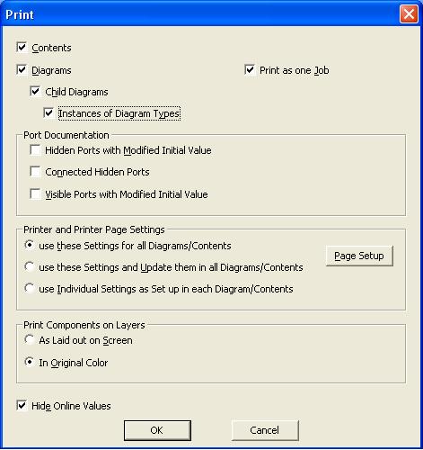 Section 3 Configuration Printing Documentation 1. Click File > Print... to open the Print dialog. Figure 33. Print Dialog 2.