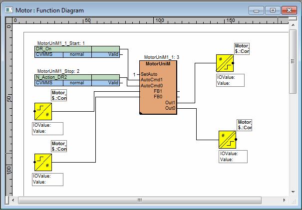 Configuring the Function Diagram Section 3 Configuration 16. Accept or change the diagram reference Name in the Variable Properties dialog. 17. Click Connect.