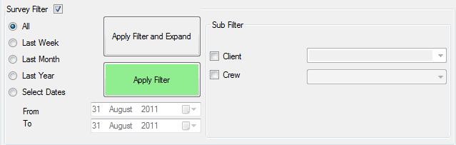 Opening the Selected Job Folder in Windows Explorer You can access your client/site or survey folders in Windows Explorer by double clicking on the selected job folder location at the top of the Job
