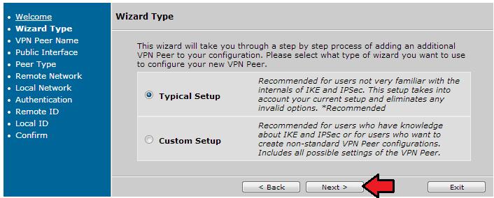 - Step 7: In the VPN Peer Description field, enter
