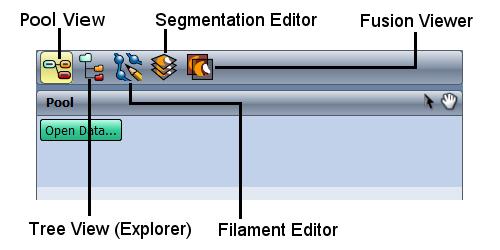 Chapter 3: Program Description Figure 3.12: The Sub-application Toolbar.