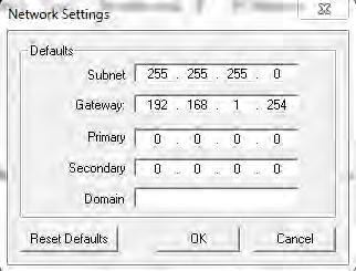 B. Start the BootP DHCP EtherNet/IP Tool *Ensure the latest version is being used* C. Click Tools Network Settings D.