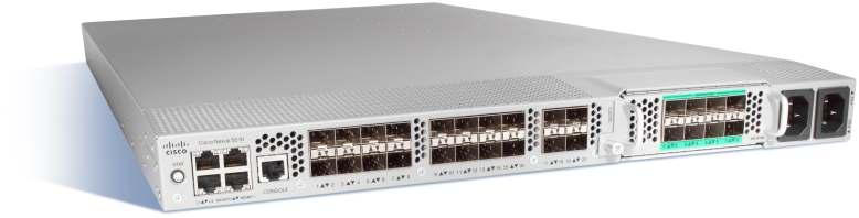 The first 16 fixed ports support both 10 Gigabit Ethernet and Gigabit Ethernet in hardware, providing a smooth migration path to 10 Gigabit Ethernet.