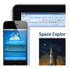 Single Sign On LaunchPad and the competition both offer Single Sign On capabilities into 3 rd party resources.