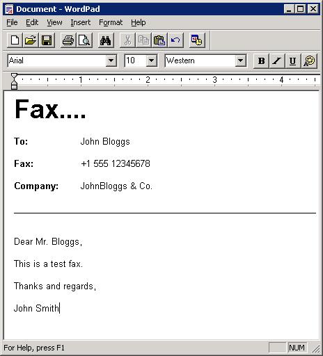 How it works 1. Users prepare content to fax using a third-party application (for example, Microsoft Word or an invoicing software).
