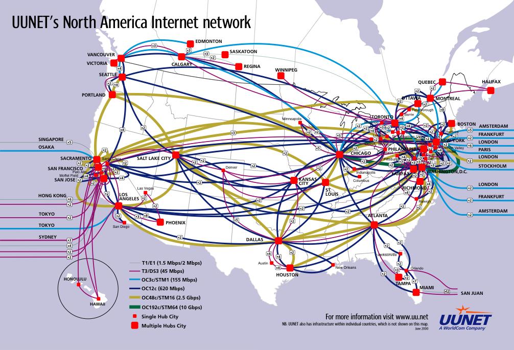 Internet Now Verizon Page 5 Local Area Network (LAN) Basics to router or gateway A LAN is made up physically of a set of es, wires, and s.