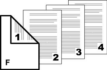Cover Mode Options Check Box Selection Front Cover Insertion Type Inserts a blank front cover.