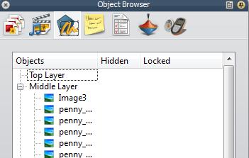 Layering Objects You can hide objects on your page and reveal them whenever you want by using layers.