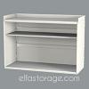 Product: Cabinet white excl slot, incl shelves 793x343x563mm Model: