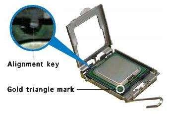 6. Close the load plate (A), then push the load lever (B) until it snaps into the retention tab Configure Processor