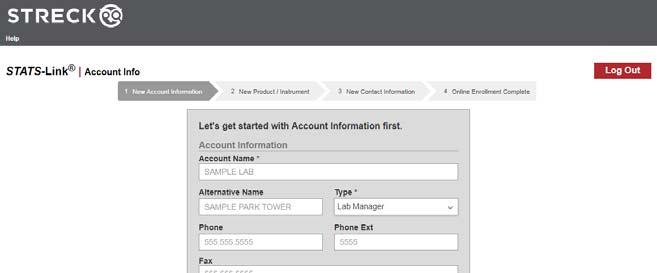 CREATE A NEW LAB MANAGER ACCOUNT A lab manager is able to see reports of associated lab accounts and a special manager s report. This is a useful tool to show how a variety of labs are performing.