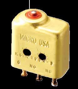 These switches are also suitable for other commercial and industrial applications where a degree of environmental sealing is required.
