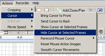 You do not need to delete frames to remove it; instead you can use the following toolbar to rectify it: 3.