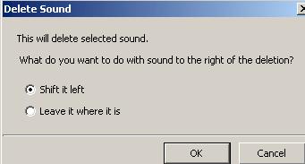 selection and select Delete on the drop-down menu. A pop-up box will appear.