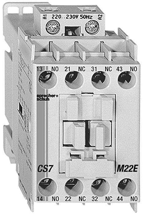Series CS7-M Master Relay Series CS7 Master Control Relays - 4 Pole ➊➍ CS7-M Relay Contact Arrangement and Numbering Contacts ➊ AC Operation Electronic DC ➎ NO NC Catalog Number Price Catalog Number