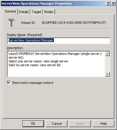 ServerView tool Extending HP Operations Manager 4.3.
