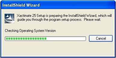 Step 5 The InstallShield Wizard begins the install process.