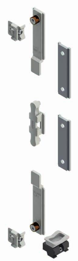 locking points 2V4022 : 2 locking points 2V4023 : 3 locking points ADDITIONAL VERSIONS -