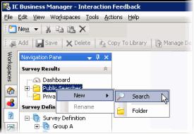 Interaction Feedback Create a search 1.