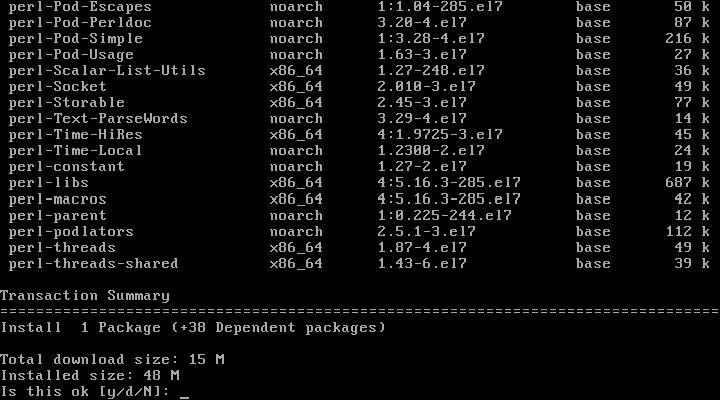 ii. You can change other parameters if you want to change the IP address of the Proxy. This should include disabling the DHCP config as well. iii. Run yum update, respond y to the prompts. iv.
