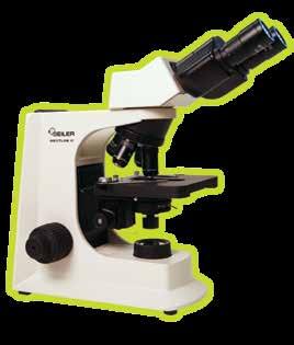 Westlab III Semi-Plan Binocular Microscope Includes: Semi-Plan Objectives: 4, 10, 40, 100X oil 6V 20W Halogen Illumination Seidentopf