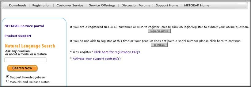 Registering Your Product Before you can activate your license, you must register your product. 1.
