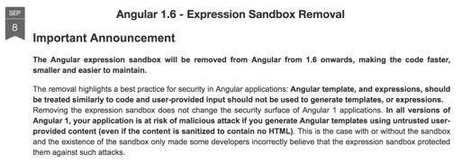 THERE S NO SAFE WAY TO DO THIS WITH ANGULAR 1 http://angularjs.